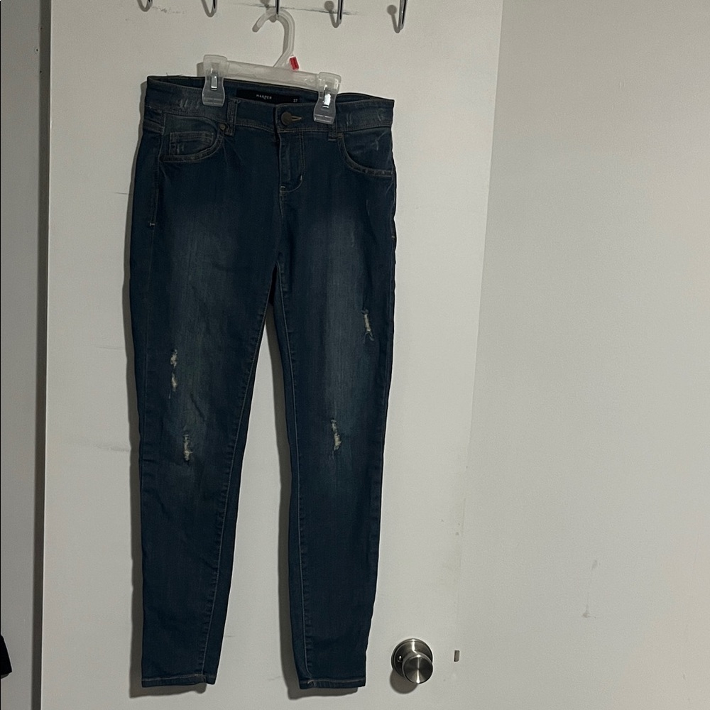 Harper Dark Blue Skinny Jeans